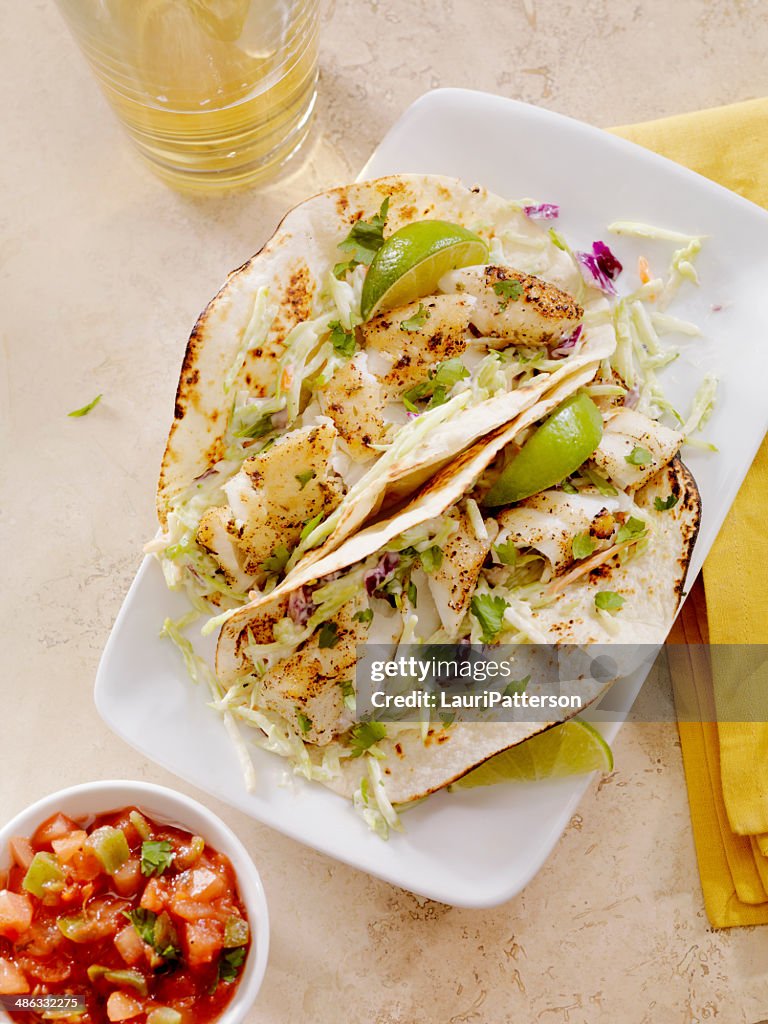 Tacos de pescado