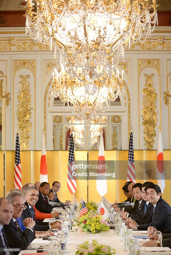 U.S. President Barack Obama Visits Japan