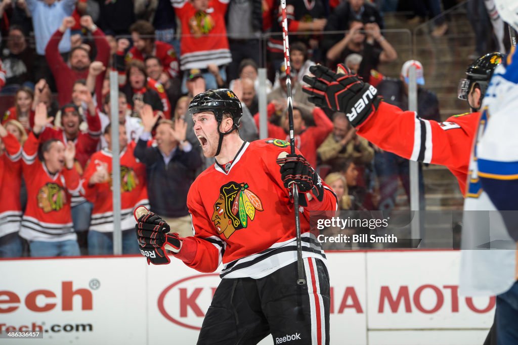 St. Louis Blues v Chicago Blackhawks - Game Four