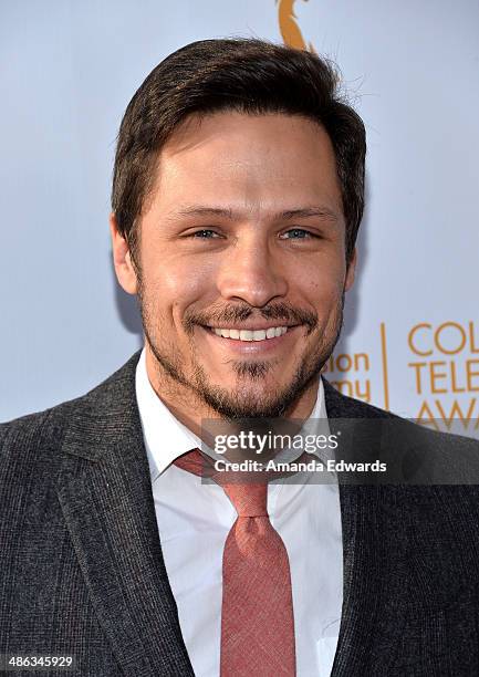 Actor Nick Wechsler arrives at The Television Academy Foundation's 35th Annual College Television Awards Gala at The Television Academy Foundation on...