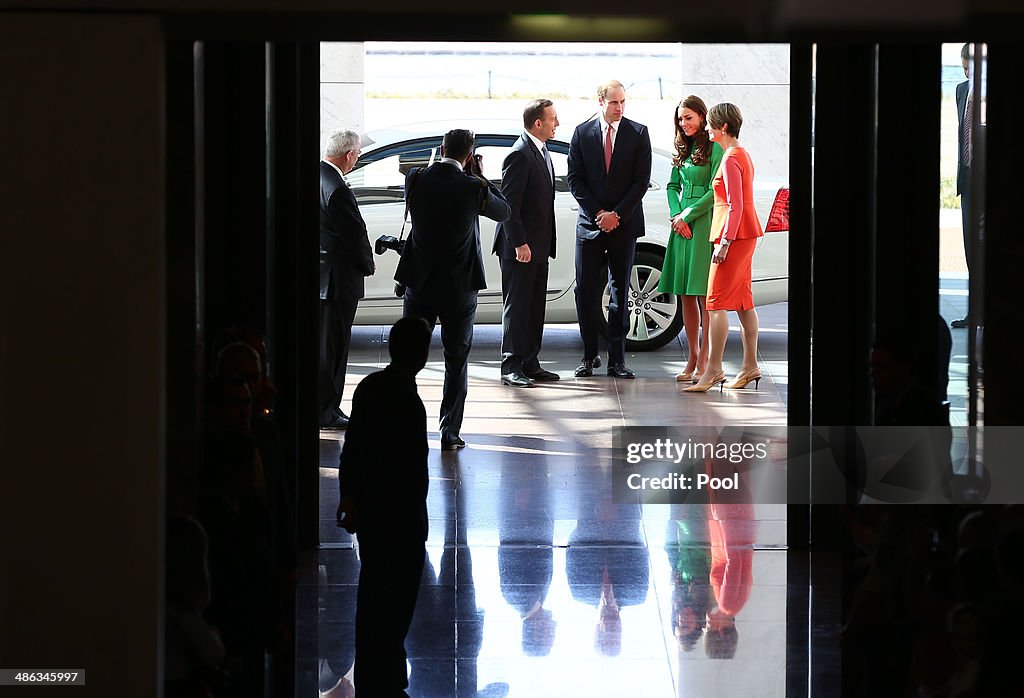 The Duke And Duchess Of Cambridge Tour Australia And New Zealand - Day 18