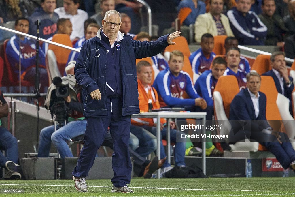 UEFA Euro 2016 qualifier - "Netherlands v Iceland"