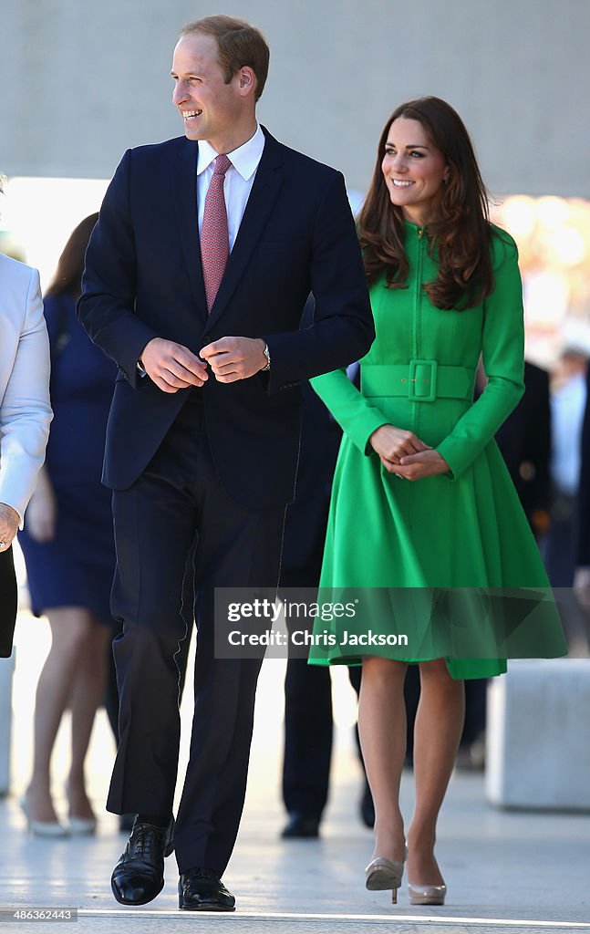 The Duke And Duchess Of Cambridge Tour Australia And New Zealand - Day 18