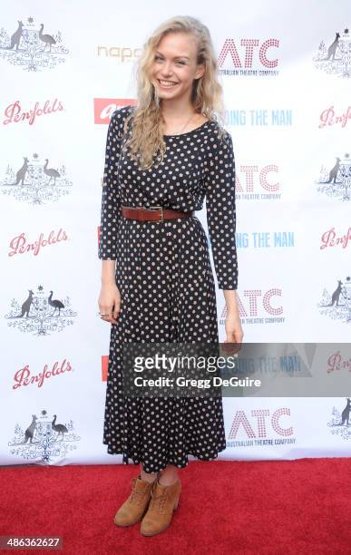 Actress Penelope Mitchell attends the media launch for the Australian Theatre Company on April 23, 2014 in Los Angeles, California.