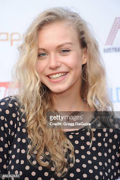 Actress Penelope Mitchell attends the media launch for the Australian Theatre Company on April 23, 2014 in Los Angeles, California.