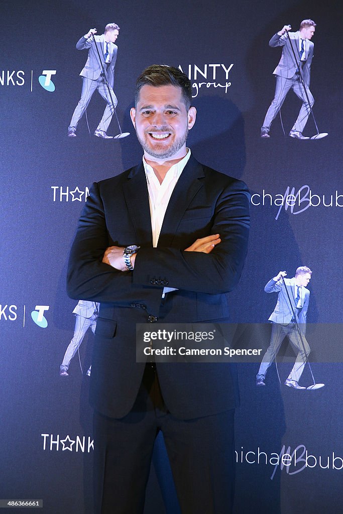 Michael Buble Australian Tour - Press Conference