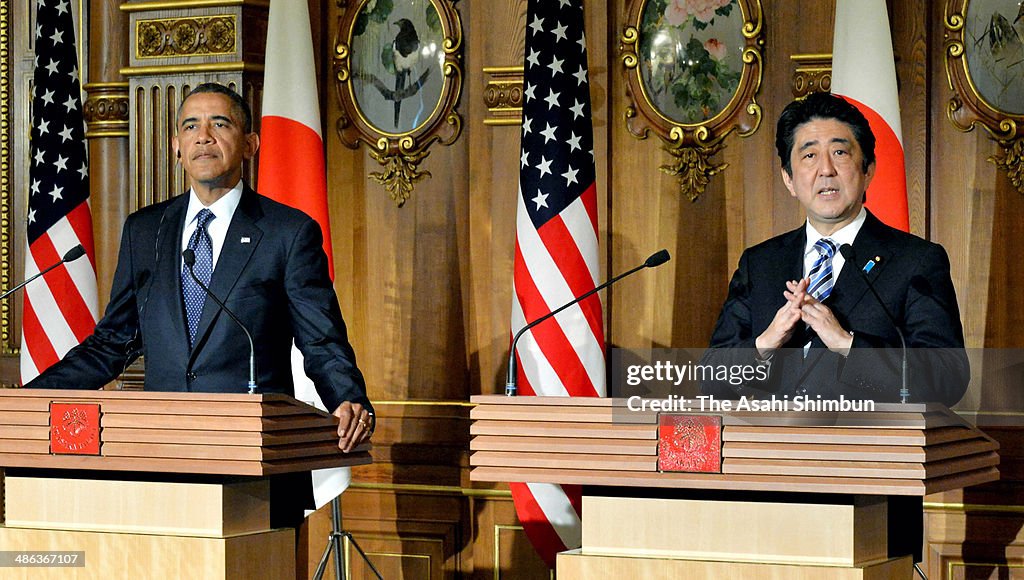 U.S. President Barack Obama Visits Japan