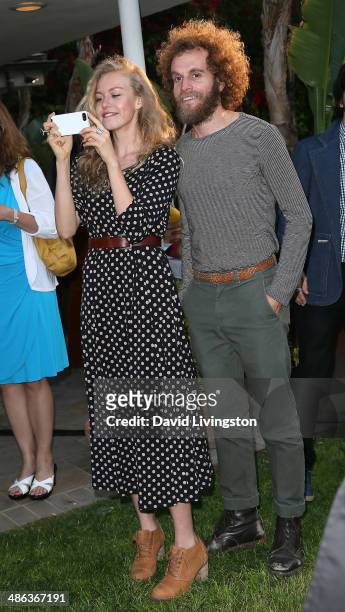 Actress Penelope Mitchell attends the media launch for the new Australian Theatre Company and it's first production "Holding the Man" at the Official...