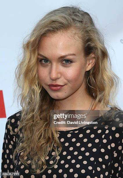 Actress Penelope Mitchell attends the media launch for the new Australian Theatre Company and it's first production "Holding the Man" at the Official...