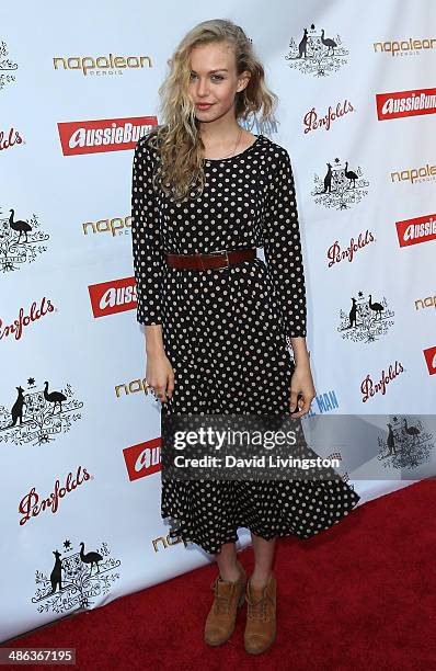 Actress Penelope Mitchell attends the media launch for the new Australian Theatre Company and it's first production "Holding the Man" at the Official...