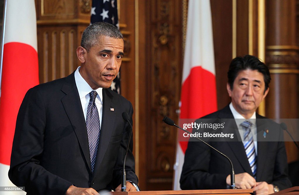 U.S. President Barack Obama Visits Japan