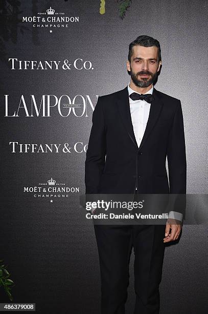 Luca Argentero attends the Lampoon Gala during the 72nd Venice Film Festival at Palazzo Pisani Moretta on September 3, 2015 in Venice, Italy.