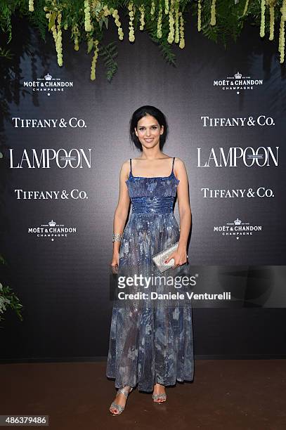 Nathalie Dompe attends the Lampoon Gala during the 72nd Venice Film Festival at Palazzo Pisani Moretta on September 3, 2015 in Venice, Italy.