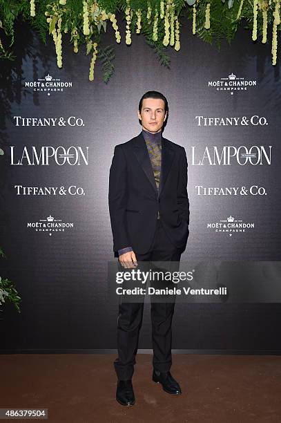 Giovanni Dario Laudicina attends the Lampoon Gala during the 72nd Venice Film Festival at Palazzo Pisani Moretta on September 3, 2015 in Venice,...