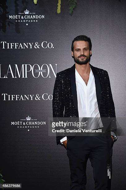 Christian Pellizzari attends the Lampoon Gala during the 72nd Venice Film Festival at Palazzo Pisani Moretta on September 3, 2015 in Venice, Italy.