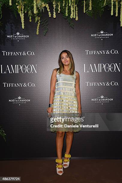 Federica Bonifaci attends the Lampoon Gala during the 72nd Venice Film Festival at Palazzo Pisani Moretta on September 3, 2015 in Venice, Italy.