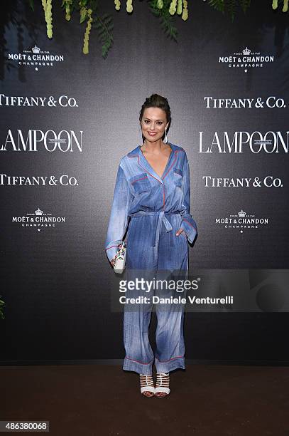Valeria Bilello attends the Lampoon Gala during the 72nd Venice Film Festival at Palazzo Pisani Moretta on September 3, 2015 in Venice, Italy.