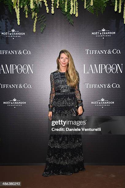 Virginia Galateri di Genola attends the Lampoon Gala during the 72nd Venice Film Festival at Palazzo Pisani Moretta on September 3, 2015 in Venice,...