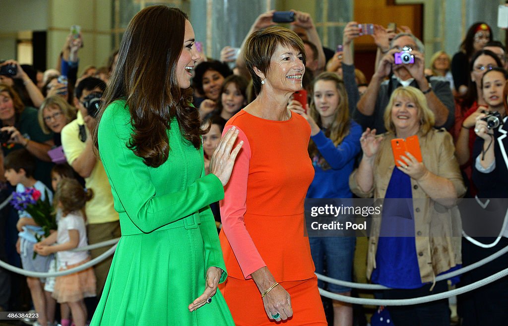 The Duke And Duchess Of Cambridge Tour Australia And New Zealand - Day 18