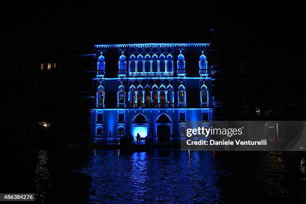 General view during the Lampoon Gala during the 72nd Venice Film Festival at Palazzo Pisani Moretta on September 3, 2015 in Venice, Italy.