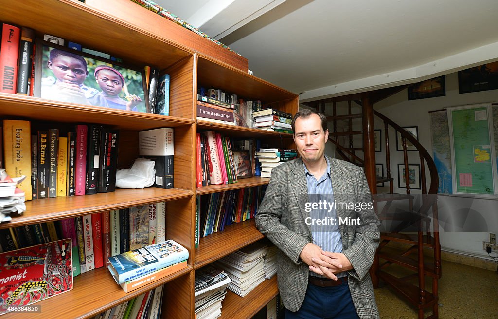 Profile Shoot Of South Asia Bureau Chief Adam Roberts