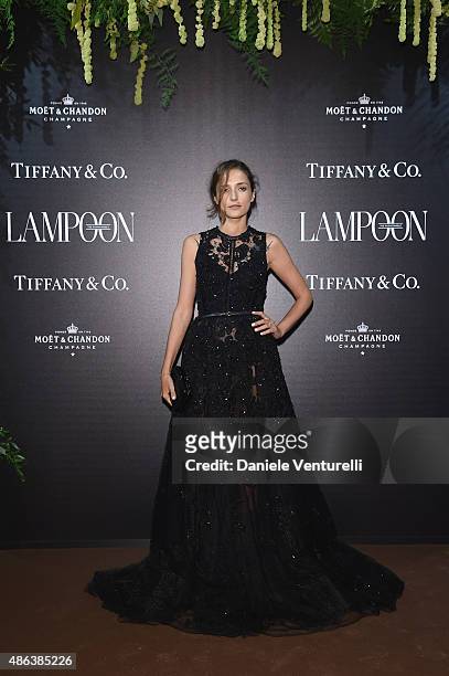 Eleonora Carisi attends the Lampoon Gala during the 72nd Venice Film Festival at Palazzo Pisani Moretta on September 3, 2015 in Venice, Italy.