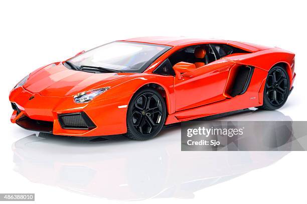 lamborghini aventador lp700-4 supercar model car - lamborghini stock pictures, royalty-free photos & images