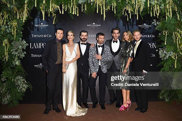 Giovanni Dario Laudicina , Roberta Ruiu , Carlo Argentero Carlo Mazzoni , Jon Kortajarena , Candela Novembre and Poalo Stella attends the Lampoon...