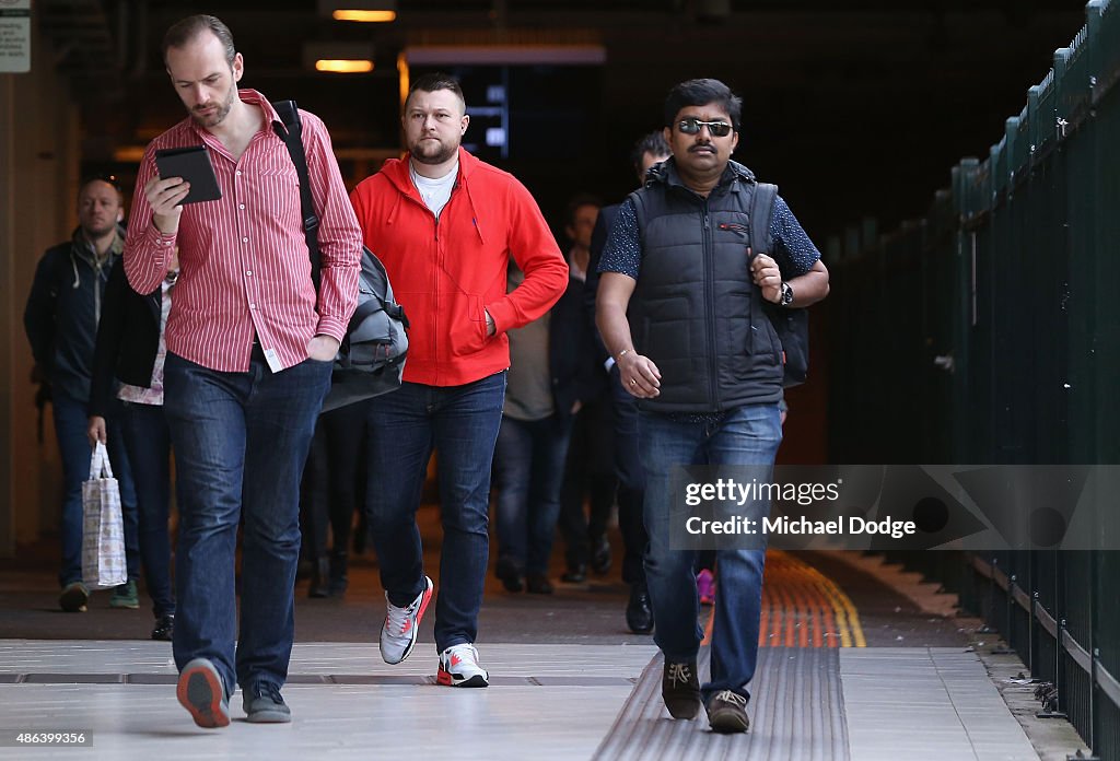 Commuters Left Stranded As Melbourne Train Network Shuts Down