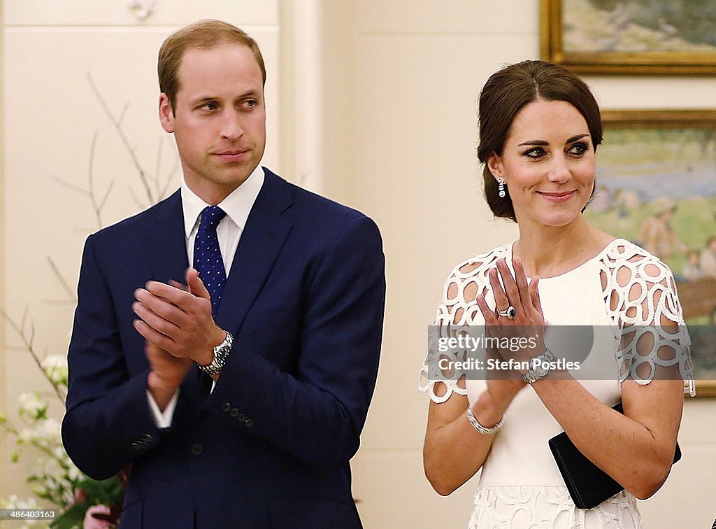 The Duke And Duchess Of Cambridge Tour Australia And New Zealand - Day 18