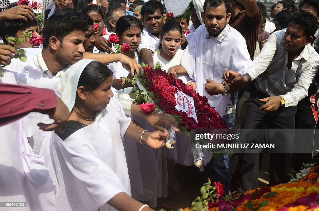 BANGLADESH-DISASTER-TEXTILE-LABOUR