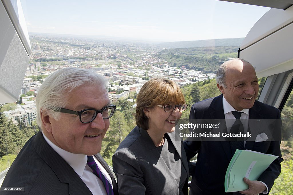German Foreign Minister Steinmeier Visits Georgia