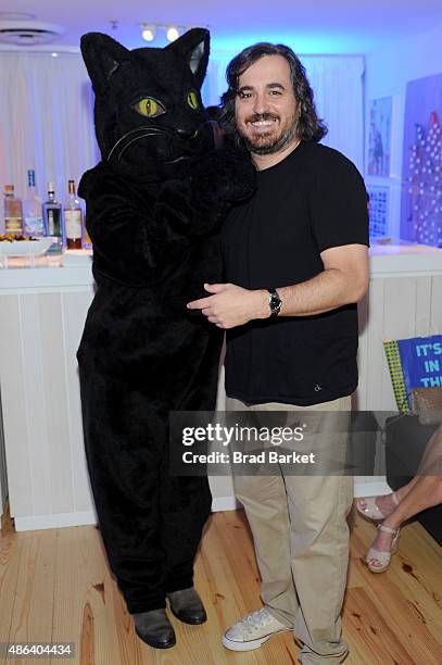 Brian "Q" Quinn attends the Impractical Jokers 100th Episode Live Punishment Special at the South Street Seaport on September 3, 2015 in New York...