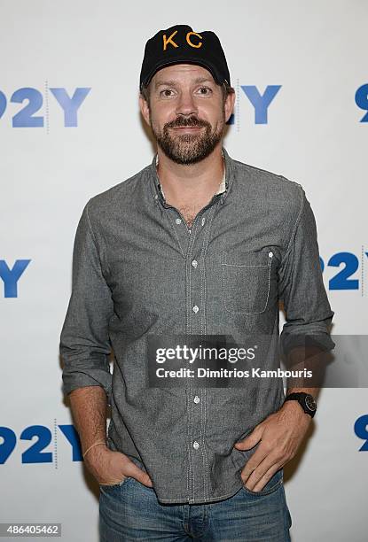 Jason Sudeikis attends 92nd Street Y Presents: "Sleeping With Other People" at 92nd Street Y on September 3, 2015 in New York City.