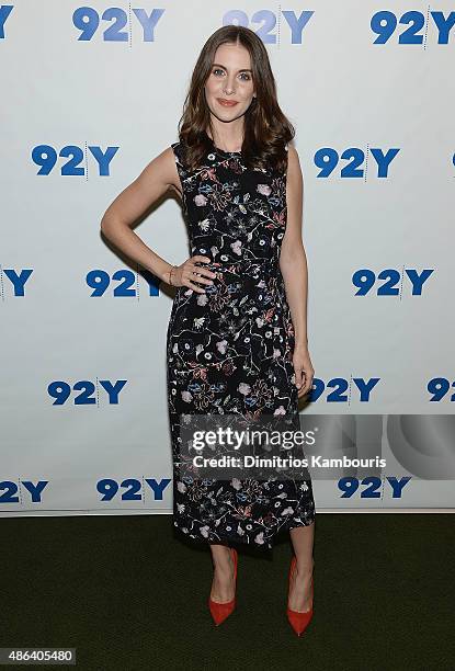 Alison Brie attends 92nd Street Y Presents: "Sleeping With Other People" at 92nd Street Y on September 3, 2015 in New York City.