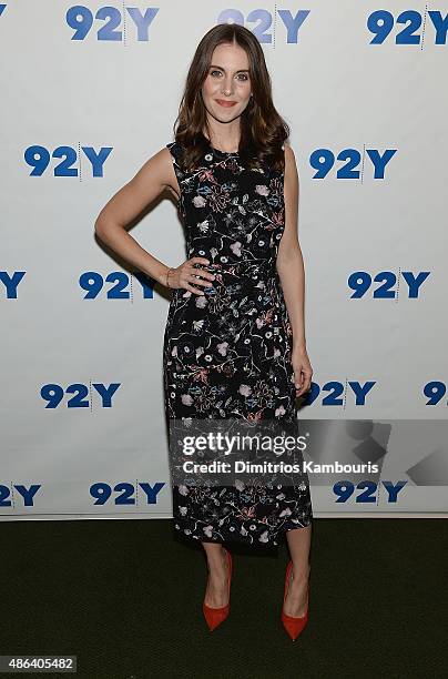 Alison Brie attends 92nd Street Y Presents: "Sleeping With Other People" at 92nd Street Y on September 3, 2015 in New York City.