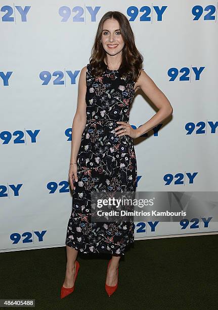 Alison Brie attends 92nd Street Y Presents: "Sleeping With Other People" at 92nd Street Y on September 3, 2015 in New York City.