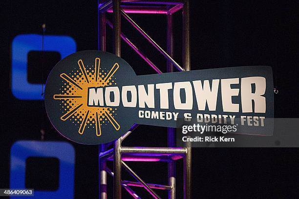 Atmosphere during the Moontower Comedy Festival at The Paramount Theater on April 23, 2014 in Austin, Texas.