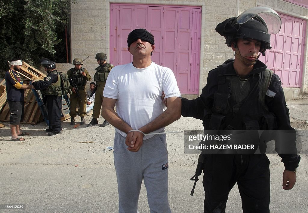 ISRAEL-PALESTINIAN-CONFLICT-SHOOTING-ARRESTS