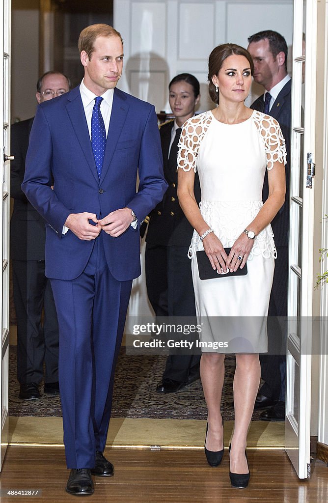 The Duke And Duchess Of Cambridge Tour Australia And New Zealand - Day 18