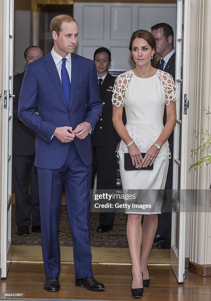 The Duke And Duchess Of Cambridge Tour Australia And New Zealand - Day 18