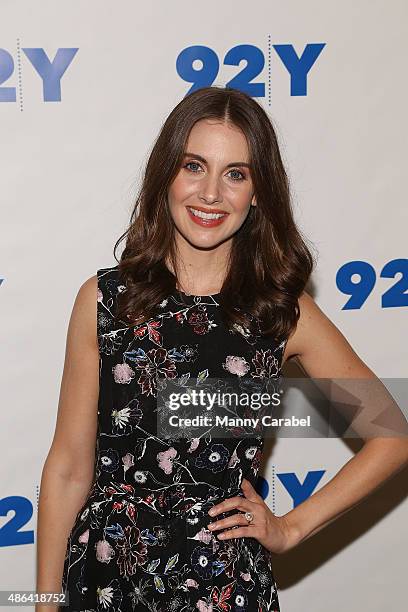 Alison Brie attends 92nd Street Y Presents: "Sleeping With Other People" at 92nd Street Y on September 3, 2015 in New York City.