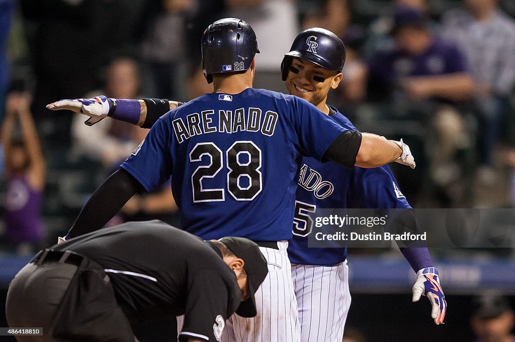 San Francisco Giants v Colorado Rockies