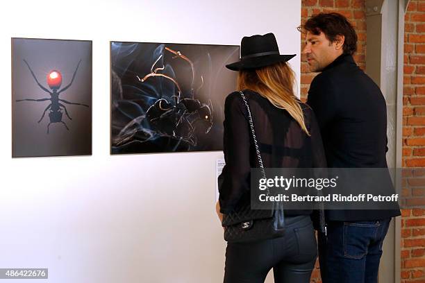 Illstration view of the 'World Press Photo 2015' Exhibition, held at Galerie Azzedine Alaïa on September 3, 2015 in Paris, France.