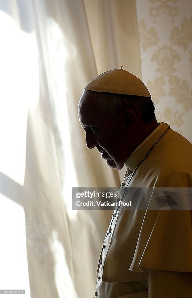Pope Francis Meets Albanian Prime Minister Edi Rama