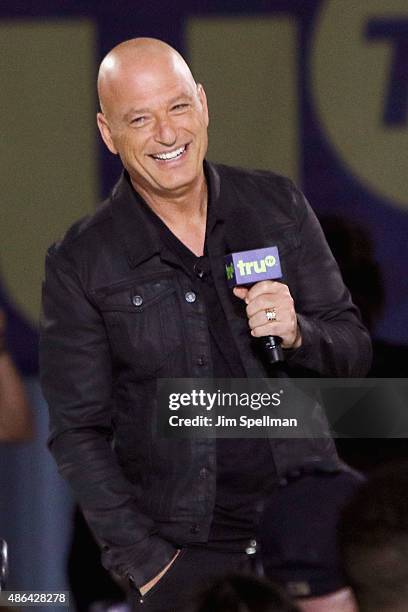 Comedian/tv personality Howie Mandel attends the "The Impractical" Jokers Live Punishment Special hosted By Howie Mandel at 19 Fulton Street on...