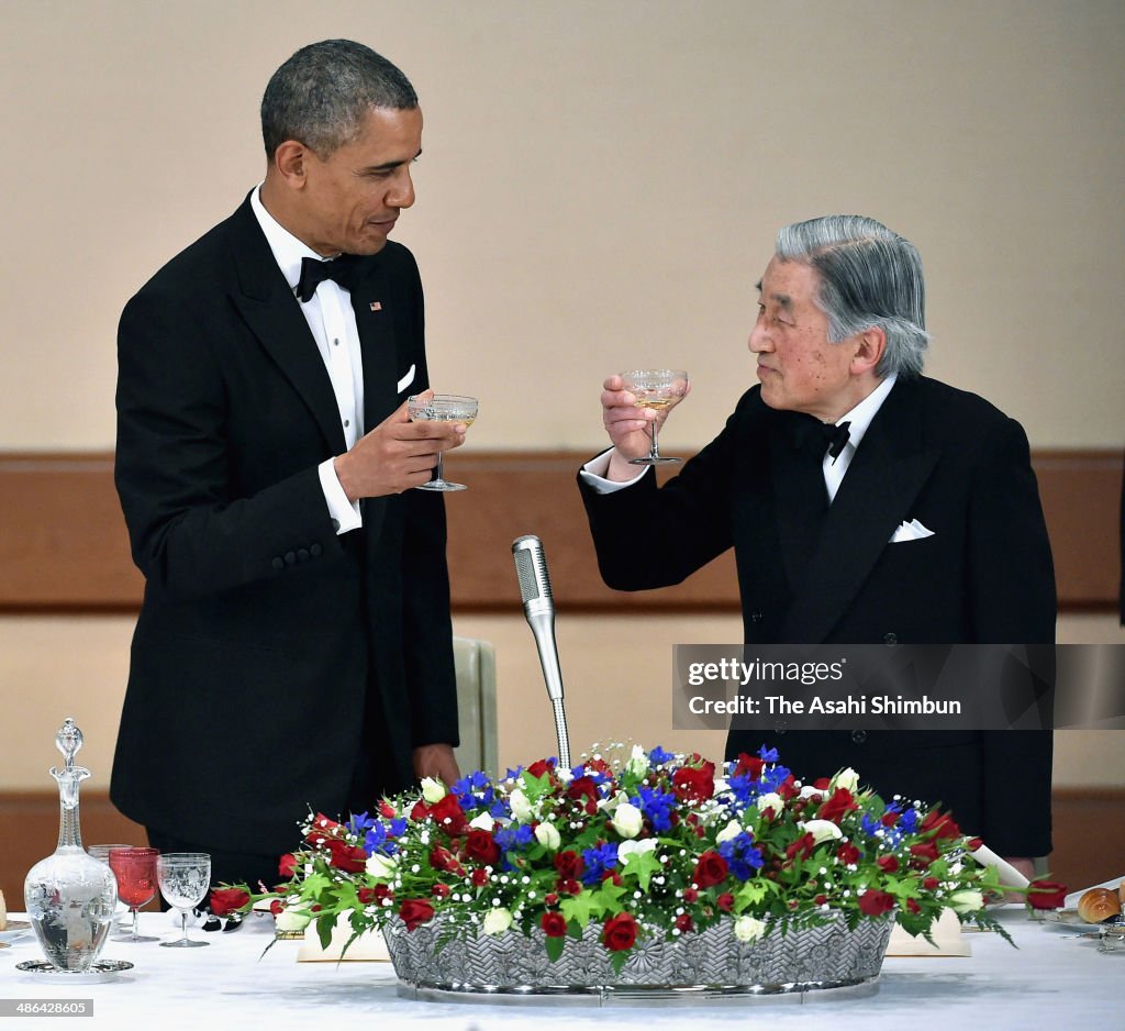 U.S. President Barack Obama Visits Japan