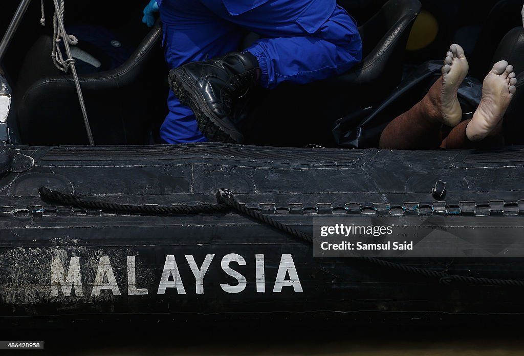 Refugee Boat Discovered Off Coast Of Malaysia