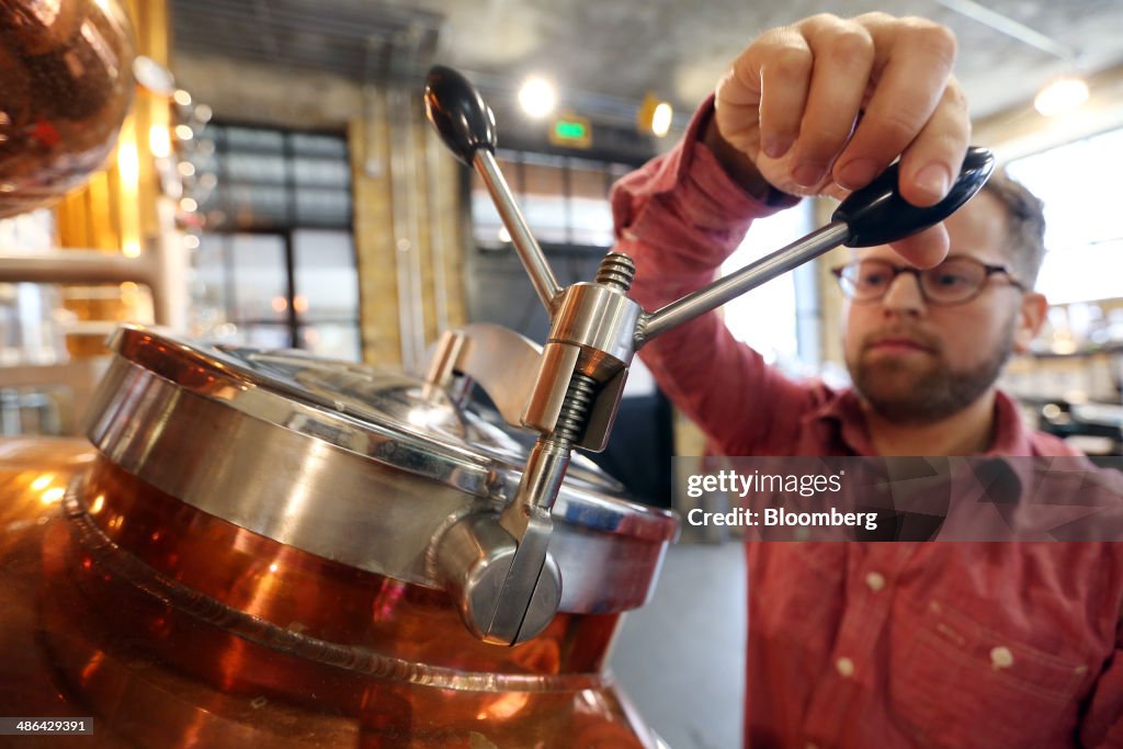 Production Operations At The London Distillery Company Ltd. As U.K. Manufacturing Confidence Rises to Highest in Four Decades