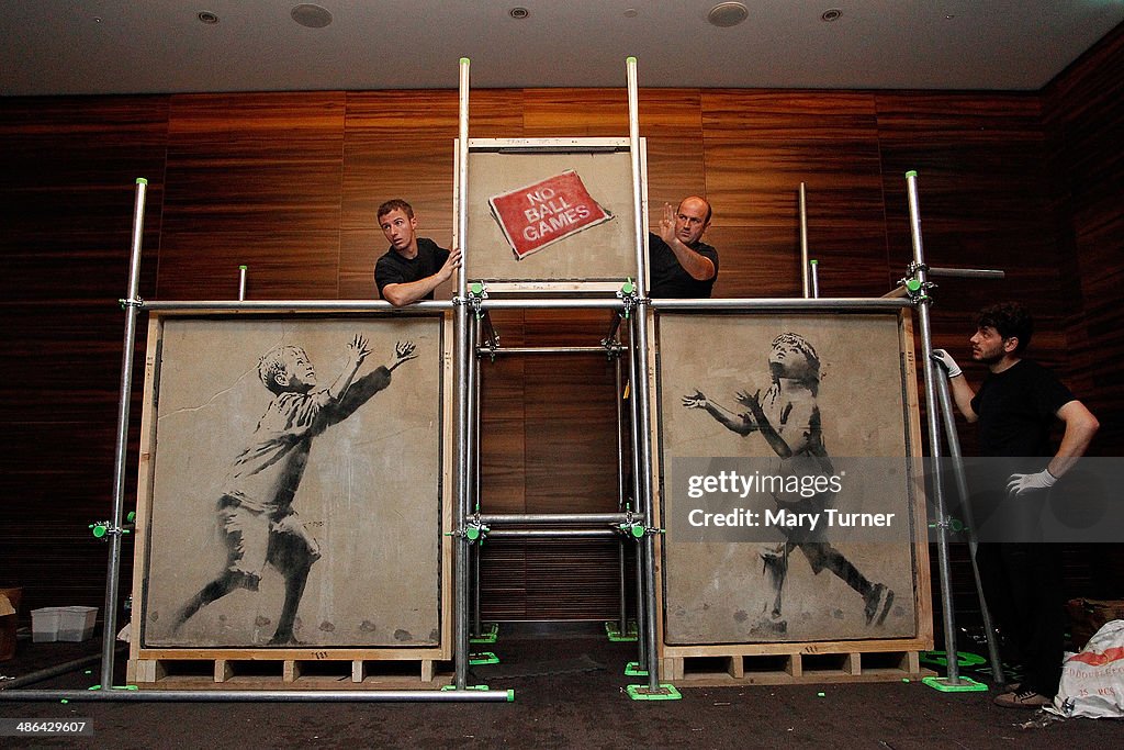 Banksy Street Art Restored For Auction